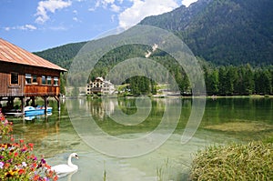 Lake Dobbiaco - Dolomites, Italy