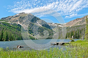 Lake with Dock