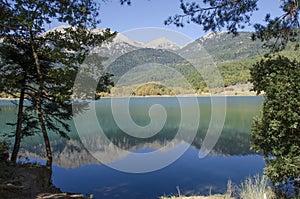 Lake Doxa is an artificial lake at an altitude of 900 meters, located in Ancient Feneos of Corinth. Greece