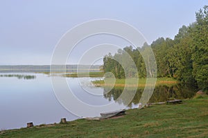 Lake at early morning