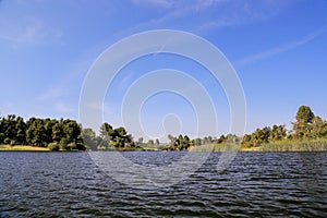 In the lake of El Dorado East Regional Park