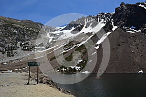 Lake Ellery, Tioga Pass Road, Yosemite, California, USA