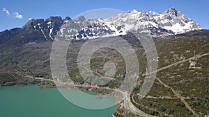 Lake Embalse de BÃÂºbal in Spain photo