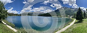 Lake in Engadin, GraubÃ¼nden, Switzerland