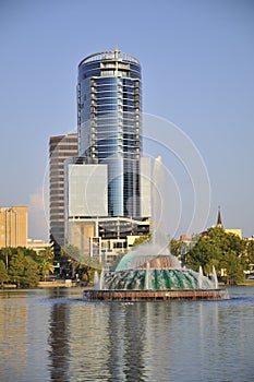 Lake Eola Fountain