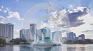 Lake Eola Water Fountain