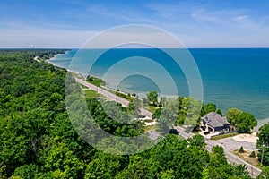 Lake Erie Coastline, Ashtabula Ohio, USA