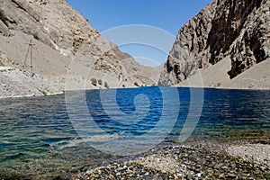 Lake in Fann mountains, Tajikistan