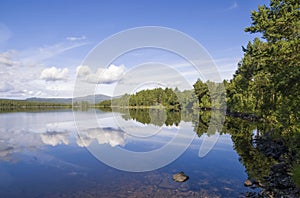 Lake Funasdalssjon near Funasdalen