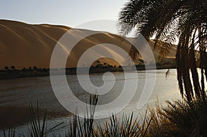 Lake Gabron Libya photo