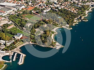 Lake Garda Coast Aerial