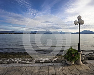 Lake Garda in northen Italy