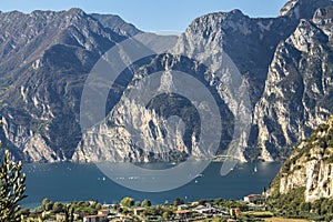 Lake Garda, a panorama montain