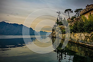 Lake Garda Seen from Malcesine