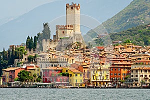 Lake Garda, Town of Malcesine photo