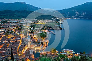 Lake Garda, Town of Riva del Garda photo