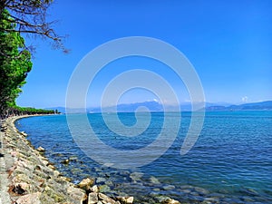 Lake Garda (view from the Lungolago Mazzini promenade in Peschiera del Garda)