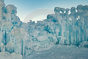 Lake George Ice Castles