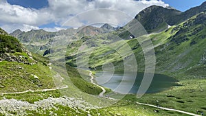 Lake Giglachsee in the Styrian Tauern - Austria.