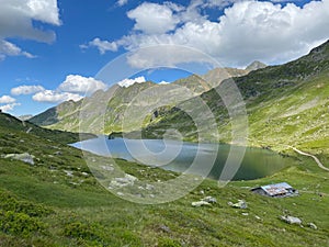 Lake Giglachsee in the Styrian Tauern - Austria