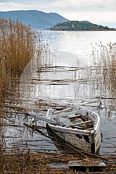 Lake in Greece