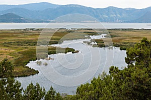 Lake in Greece