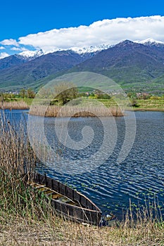 Lake in Greece