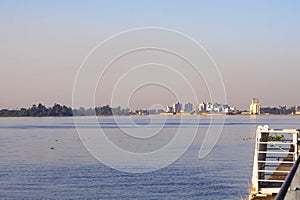 the lake Guaiba located in Porto Alegre, Rio Grande do Sul, Brazil