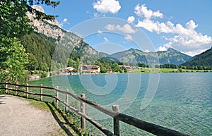 Lake Haldensee,Tirol,Tannheimer Tal,Austria