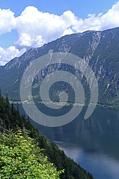 Lake Hallstatt in Austria