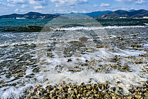 Lake Hamana brackish lagoon in Shizuoka Prefecture of Japan