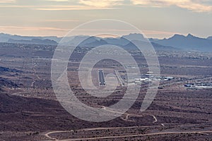 Lake Havasu City Municipal Airport Runway From The Northwest