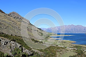 Lake Hawea, South Island, New Zealand