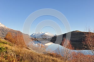 Lake Hayes at New Zealand