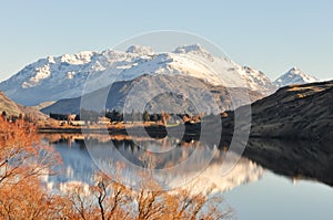 Lake Hayes at New Zealand