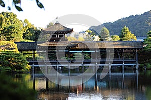 Lake at Heian Shrine, Kyoto, Japan