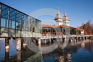 Lake Heviz is the 2nd largest natural thermal lake in