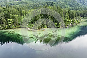 Lake Hintersee in Germany, Bavaria