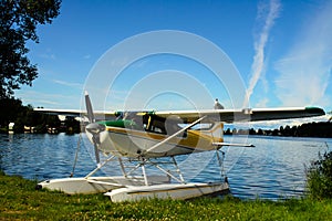 Lake Hood float plane