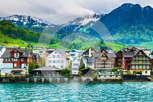 Lake house at Beckenried - Vitznau, Lucerne, Switzerland