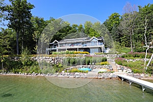 A Lake House in Northern Michigan