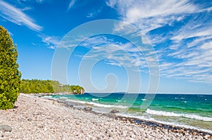 Lake Huron in Bruce Peninsula National Park, Ontario, Canada