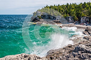 Lake Huron in Bruce Peninsula National Park, Ontario, Canada