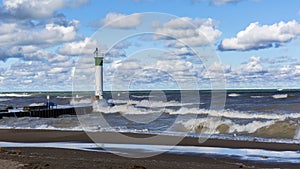 Lake Huron Lighthouse - Grand Bend, Ontario