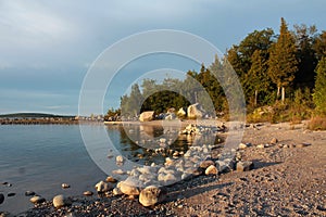 Lake Huron shoreline