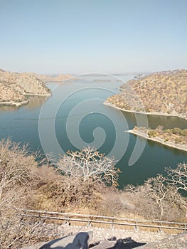 Lake of jaisamand  of udaipur