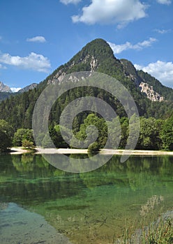 Lake Jasna,Triglav national park,Slovenia photo
