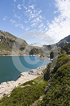 Lake Juclar in Andorra