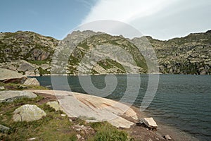 Lake of Juclar in Andorra