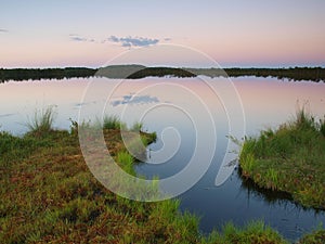 Lake Kakerdaja, dawn